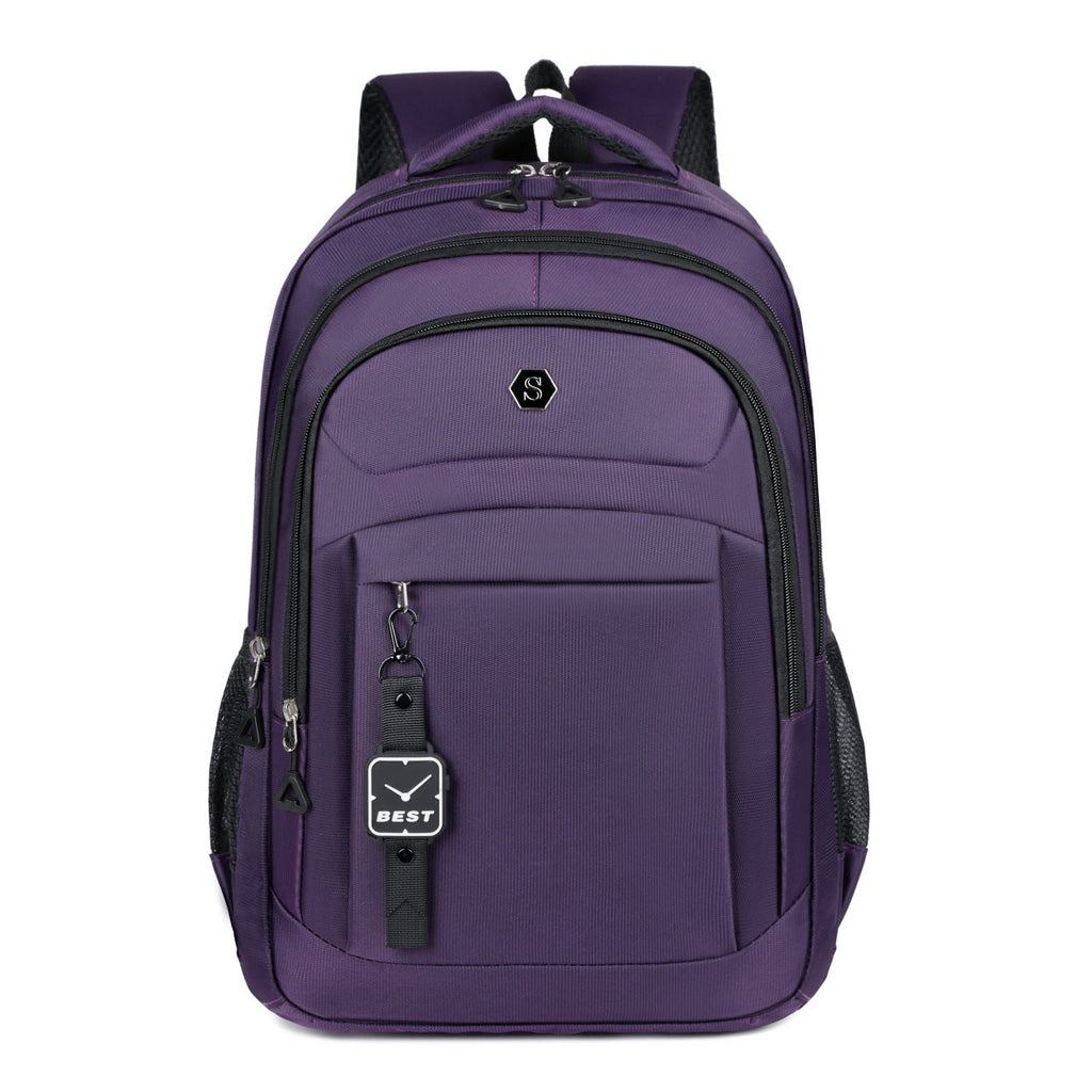 High-Capacity Stylish Outdoor Travel Backpack College Student Laptop Bag