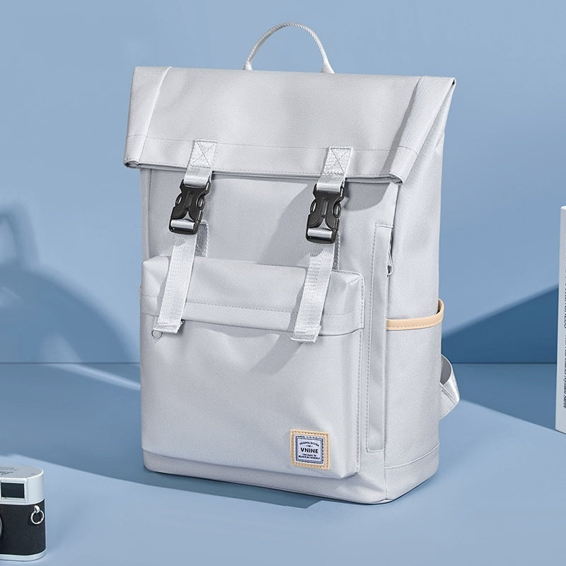 Backpack Boys And Girls Computer Scalable Motorcycle New Student Schoolbag
