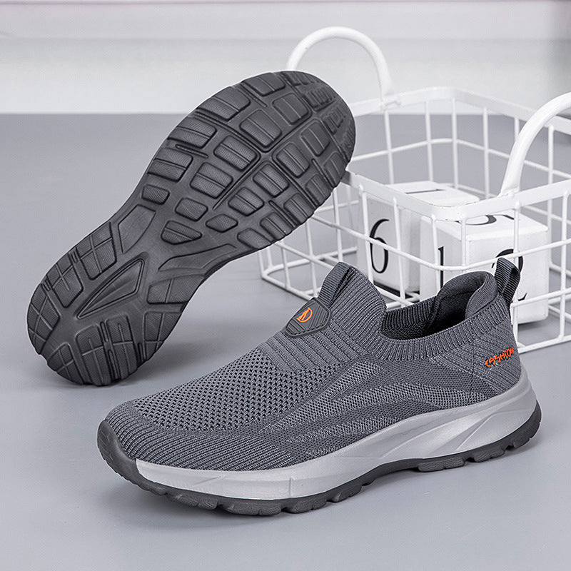 Summer Shoes For The Old Walking Widening Sports
