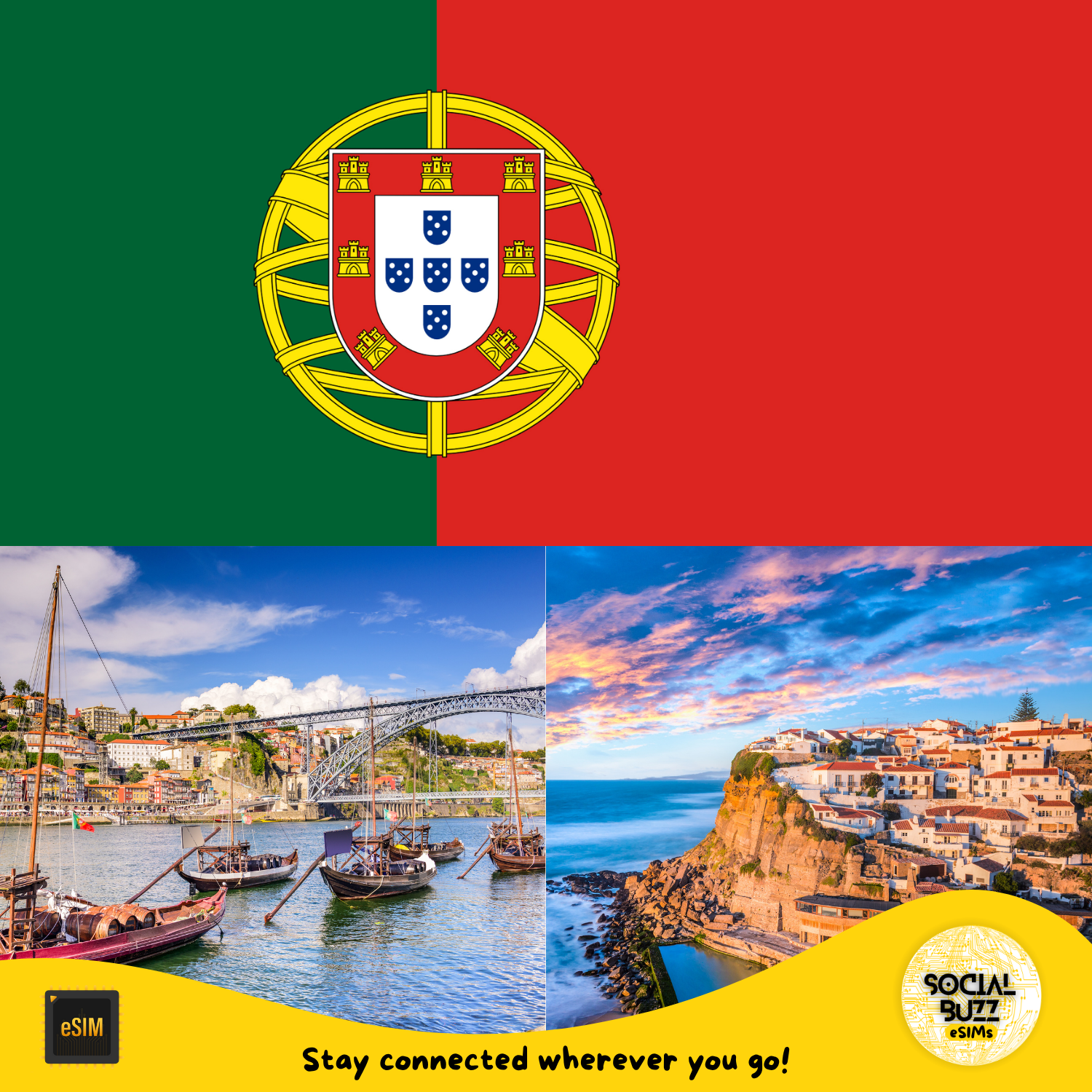 Portugal eSIM Internet Data Plan
