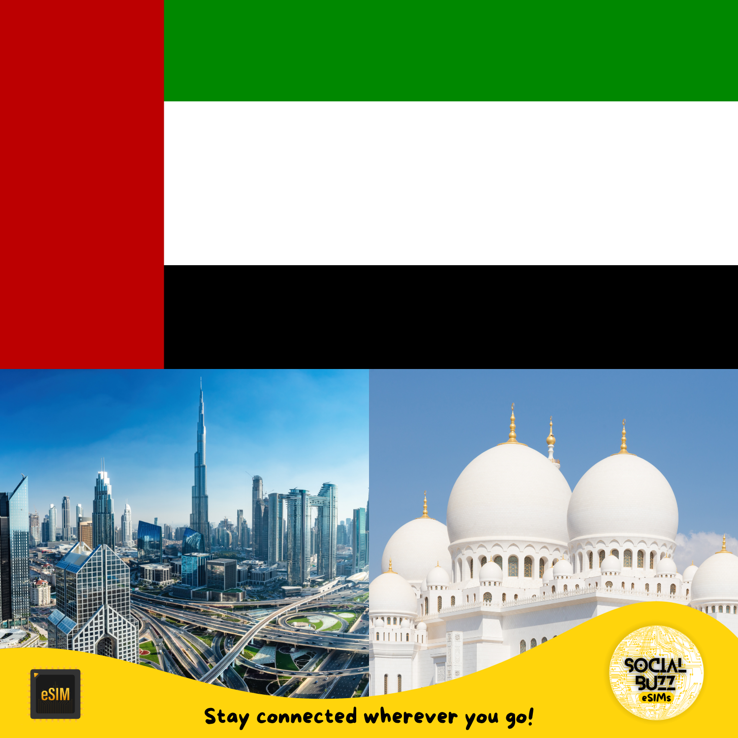 United Arab Emirates eSIM Internet Data Plan