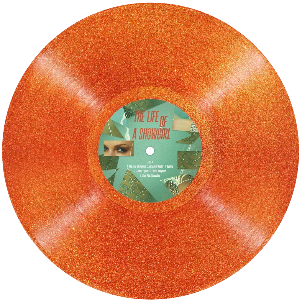 Taylor Swift - The Life Of A Showgirl (Portofino Orange Glitter Vinyl) (LP)