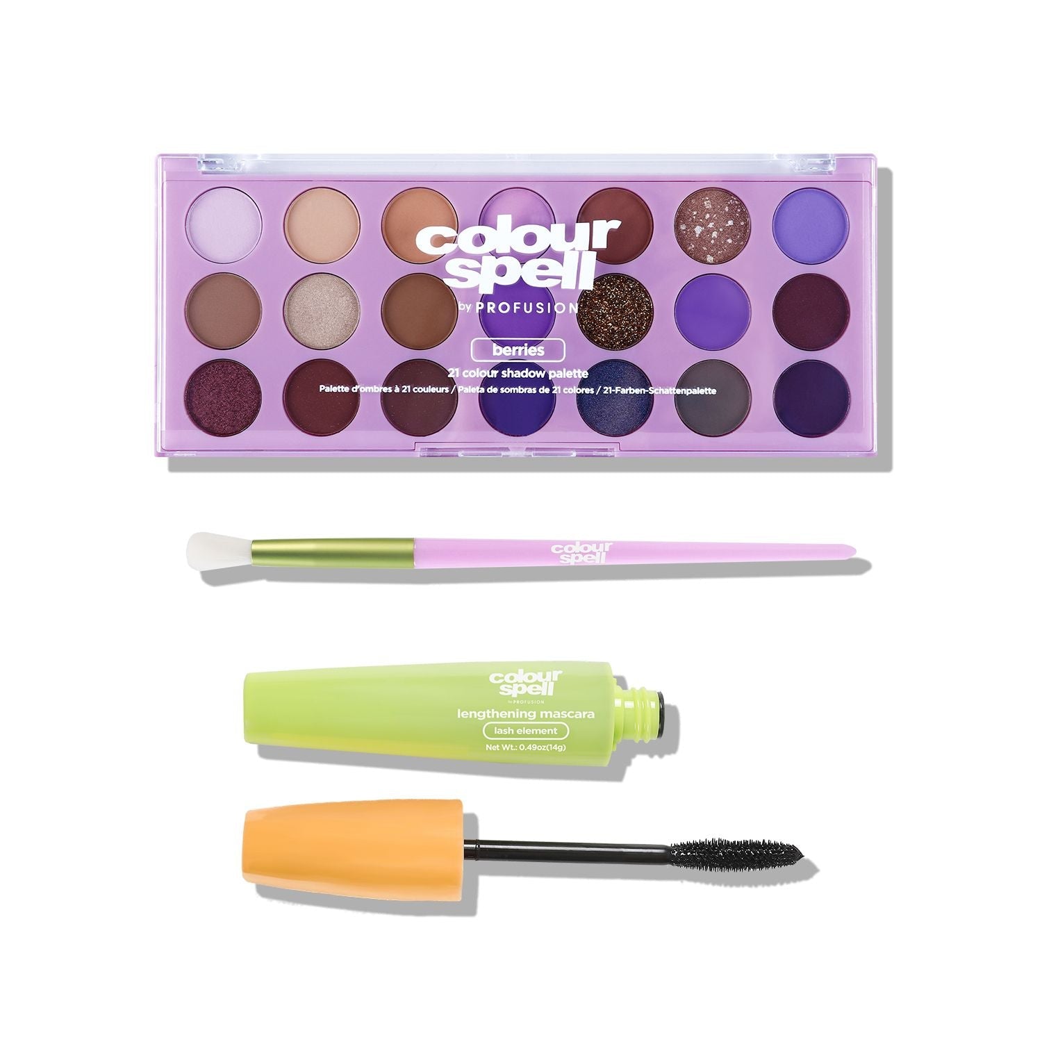 Just the Look Collection- Mascara, Shadow & Brush