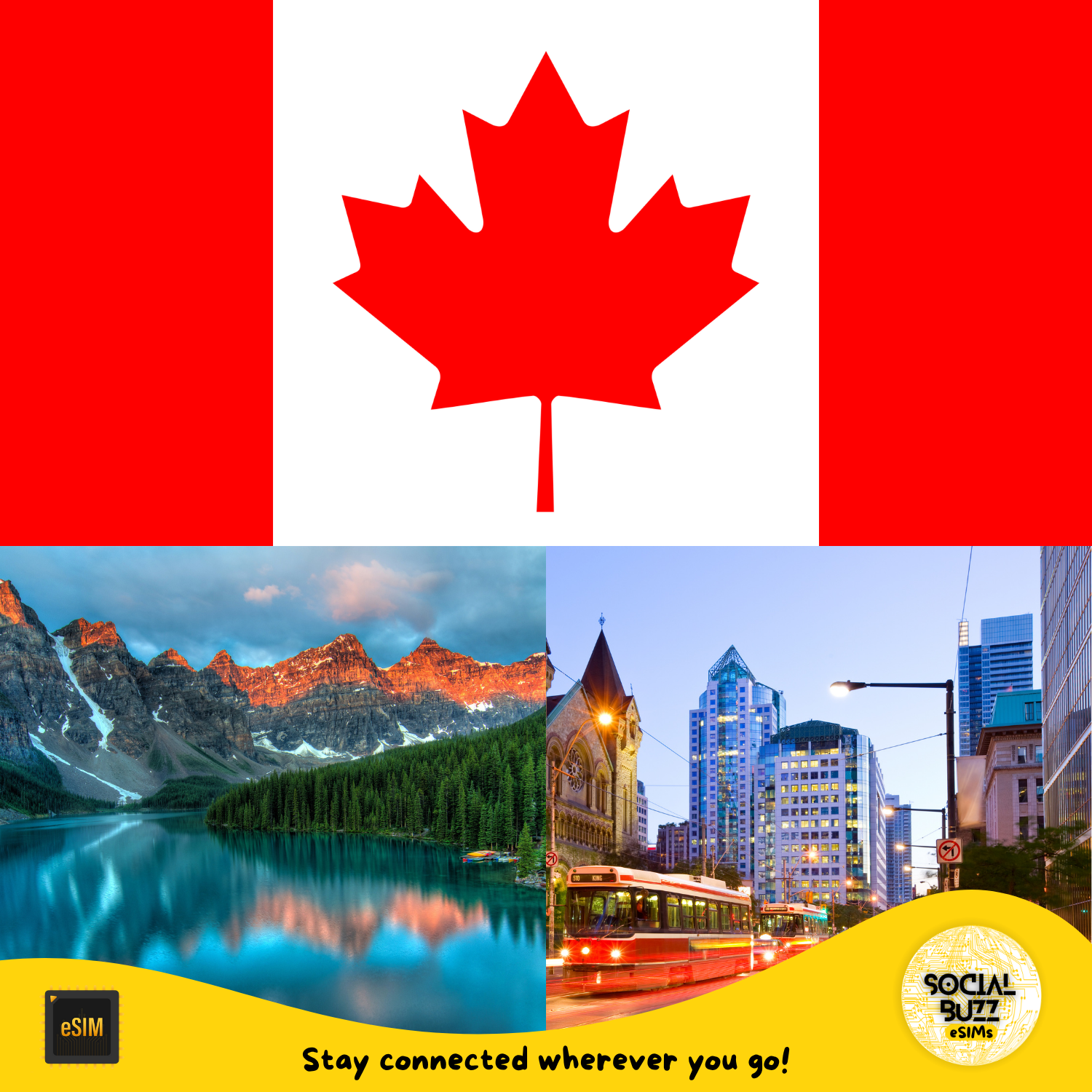 Canada eSIM Internet Data Plan
