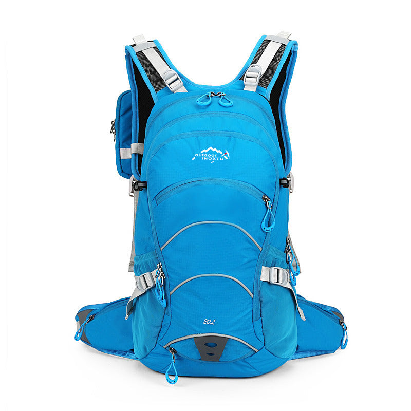 Outdoor Biking Mountain Climbing Double Shoulder Leisure Men's And Women's Travel Camping Travel Bag
