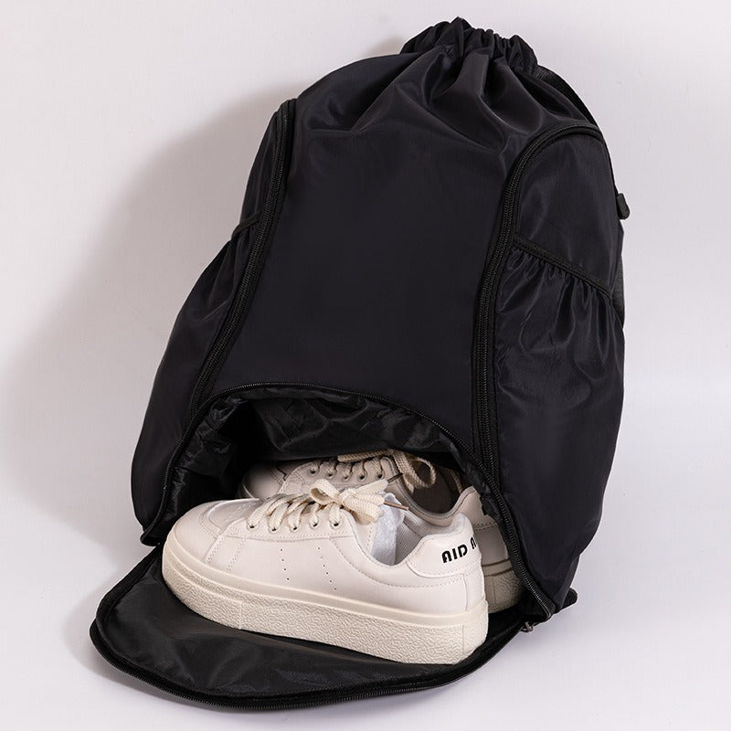 Large Capacity Sports Backpack Multifunctional Training Fitness Drawstring Bag