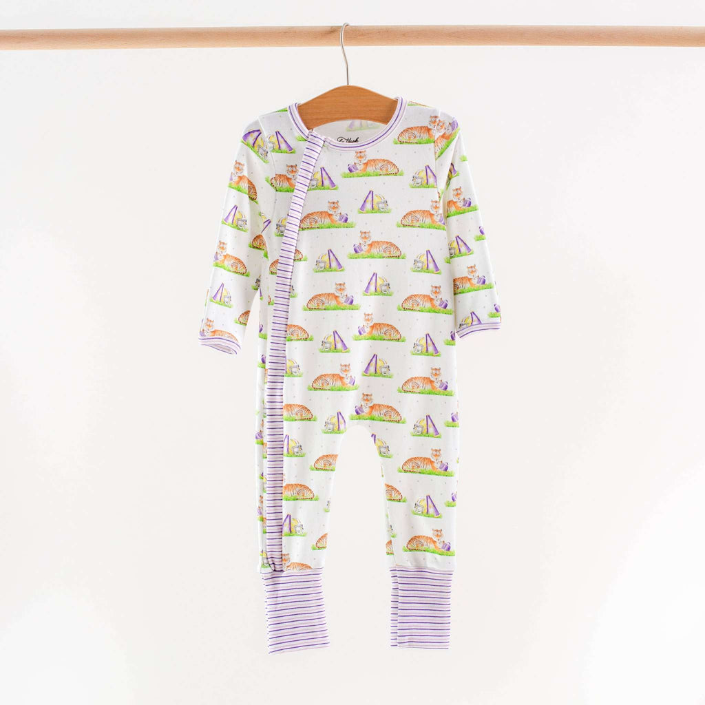 Nola Tawk - Mascot Mania in Louisiana Organic Cotton Kids Pajamas