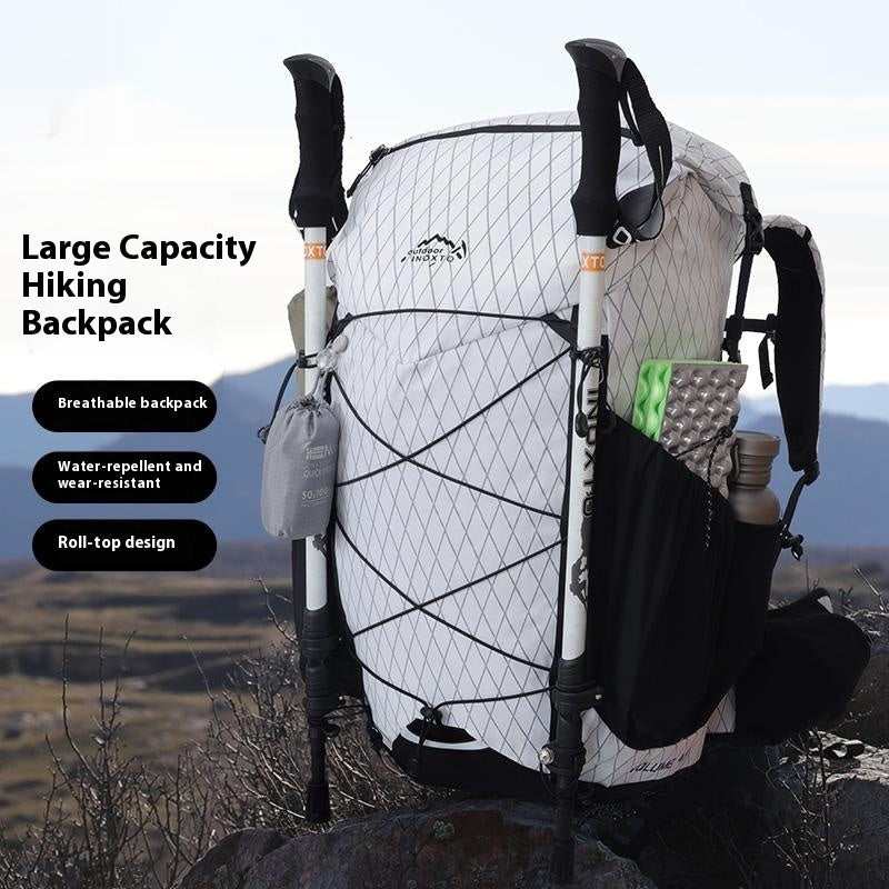 Mountaineering Bag Large Capacity Camping Off-road Waterproof Backpack