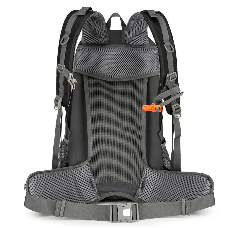 Outdoor Hiking Hiking Backpack Nylon Waterproof Large Capacity Multifunction Bracket