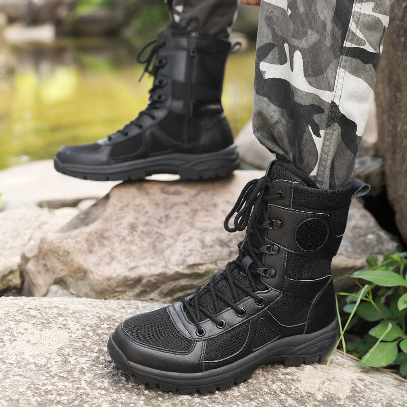 Men's And Women's Lightweight Non-slip High-top Outdoor Desert Boots