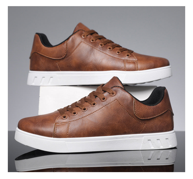Lace-up Flat Shoes Men's Fashion Casual Shoes