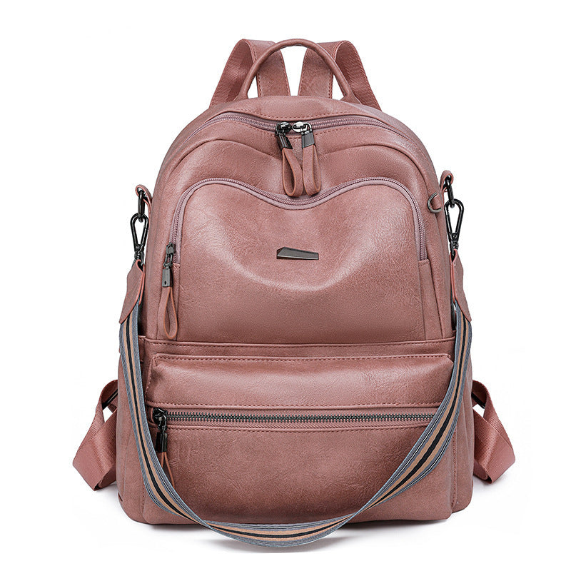 Lightweight Girls' Travel Backpack Large Capacity Retro