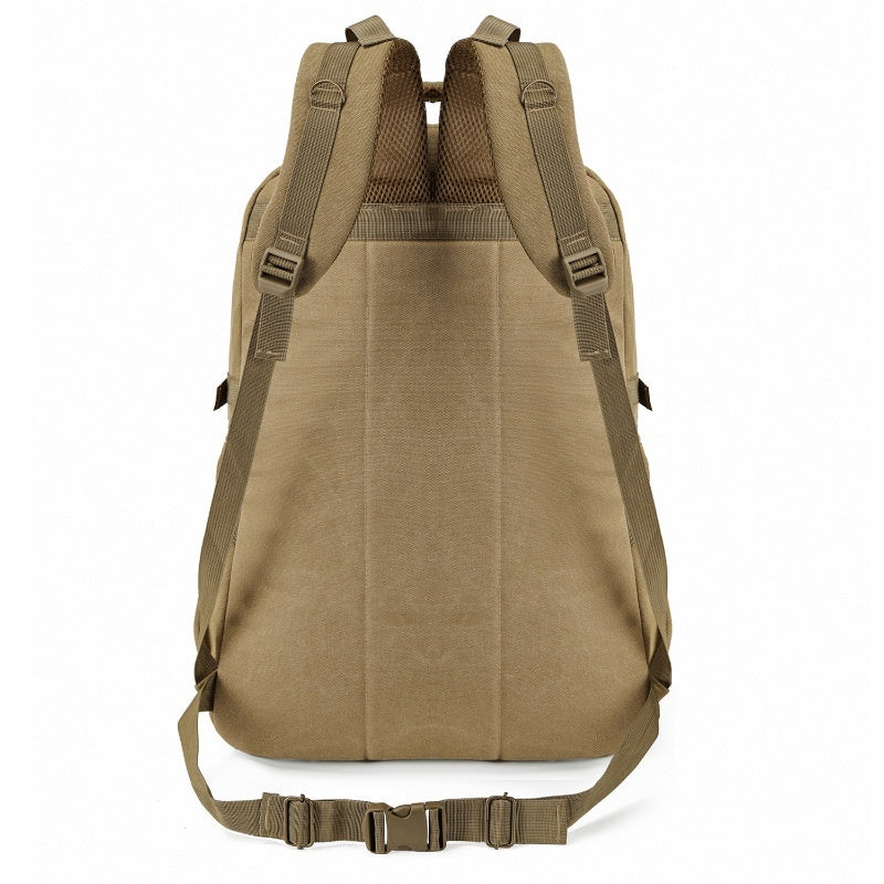 Durable Large Capacity Canvas Backpack Retro Computer Backpack Travel & Outdoor Sports