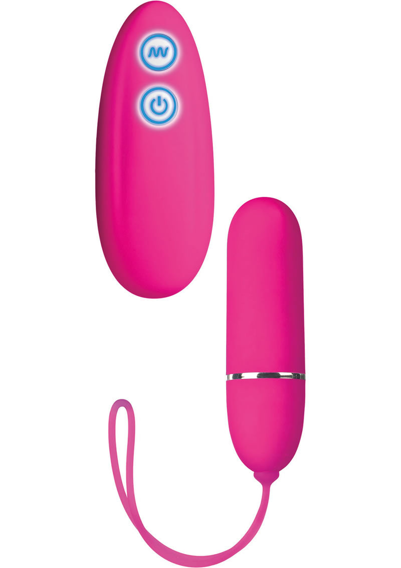 Lover's Bullet with Remote Control Vibrators – 7 Function