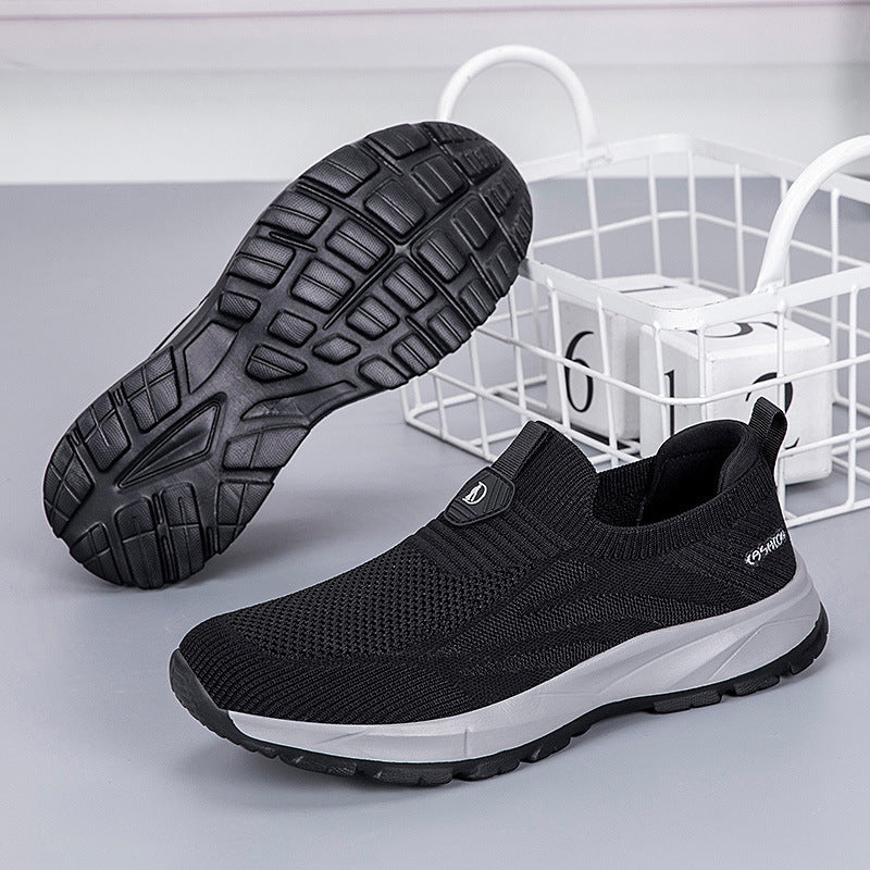 Summer Shoes For The Old Walking Widening Sports