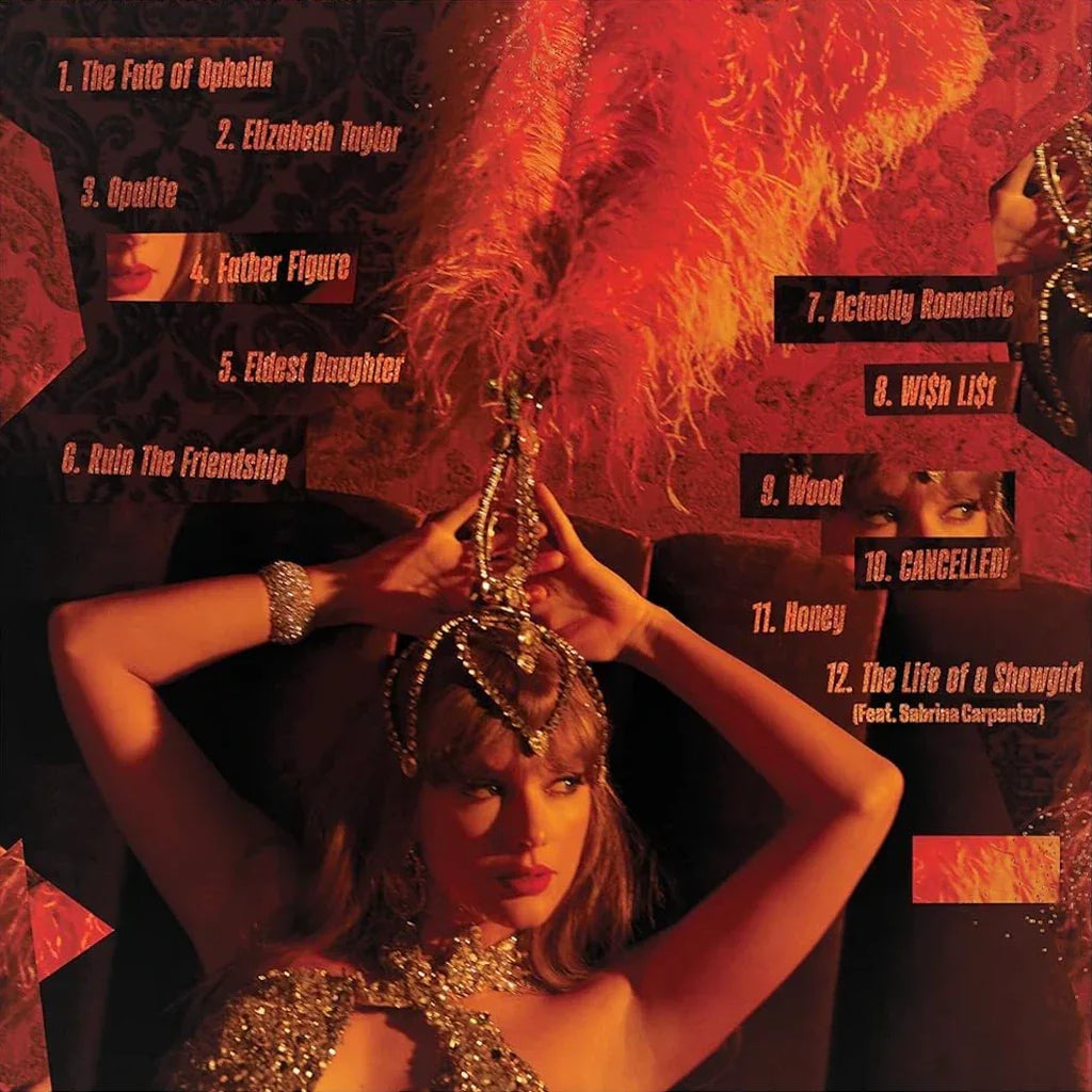 Taylor Swift - The Life Of A Showgirl (Portofino Orange Glitter Vinyl) (LP)