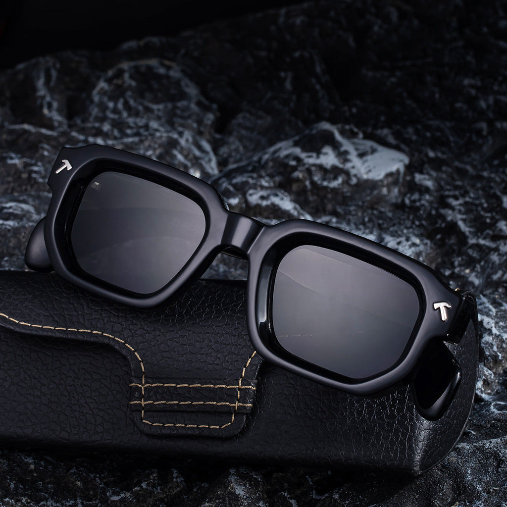 Fashion Box Sun Glasses Male Outdoor Driving Driving