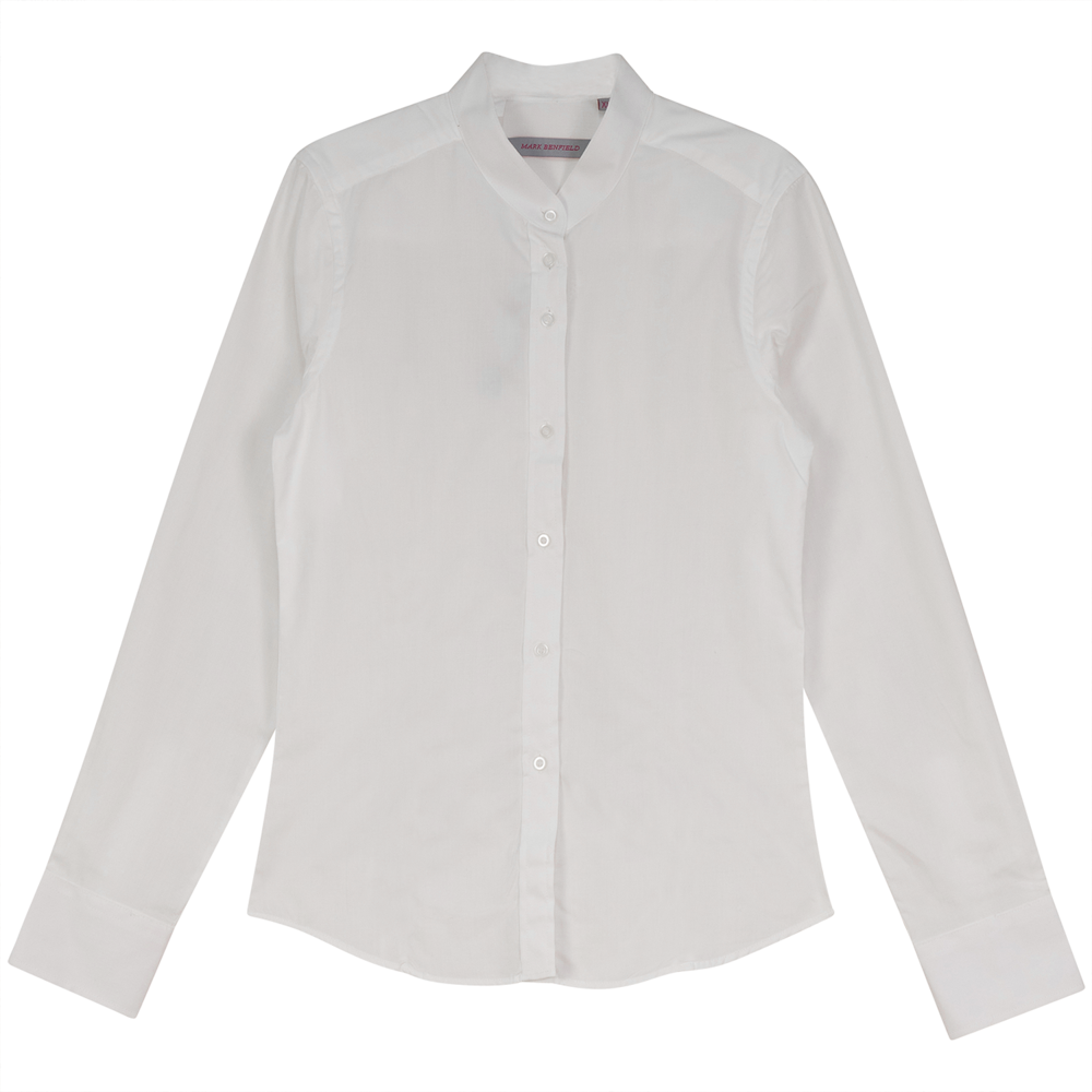 Darts and Pleats Long Sleeves Blouse