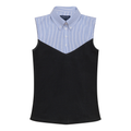 Sleeveless Stripe Shirt