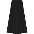 Flared Pull On Skirt