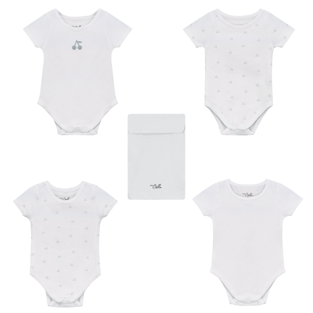 Cherry Print Undershirt Set