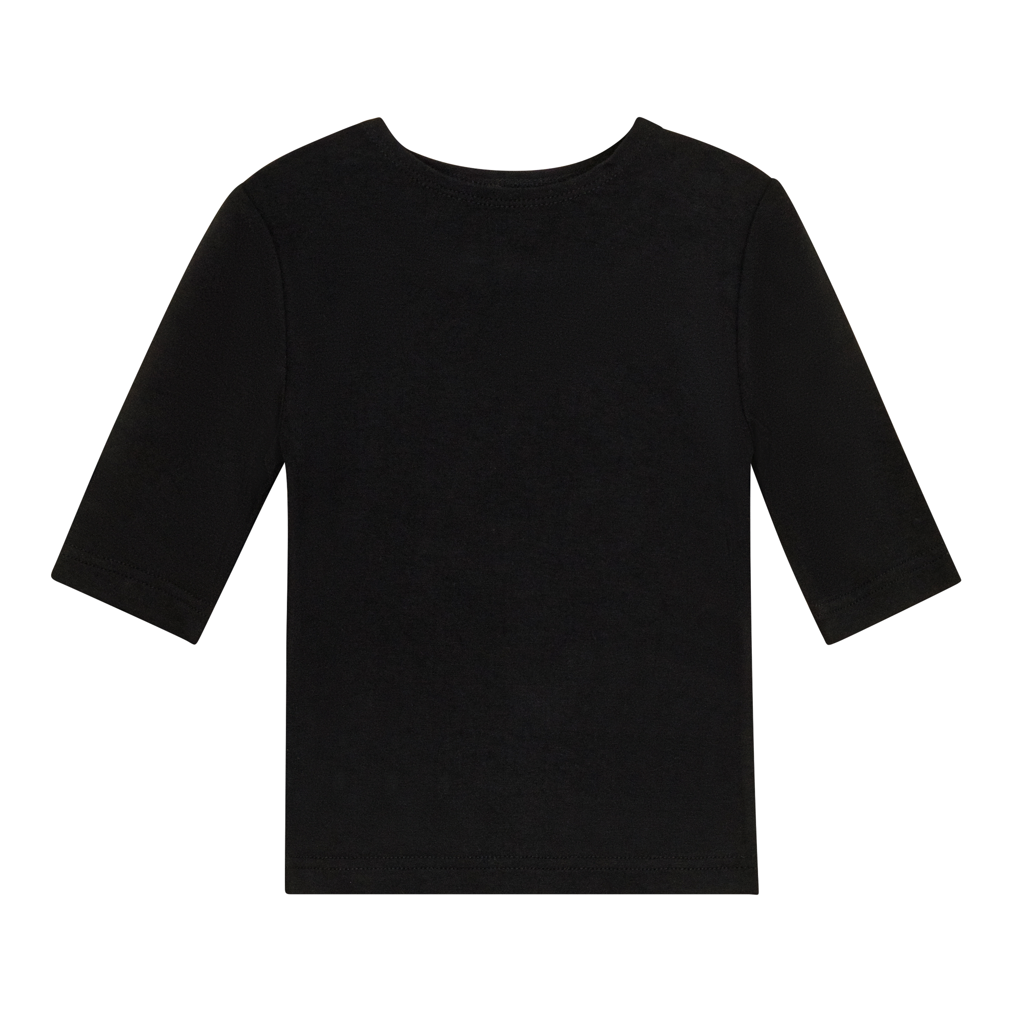 Shell Top With 3/4 Sleeves