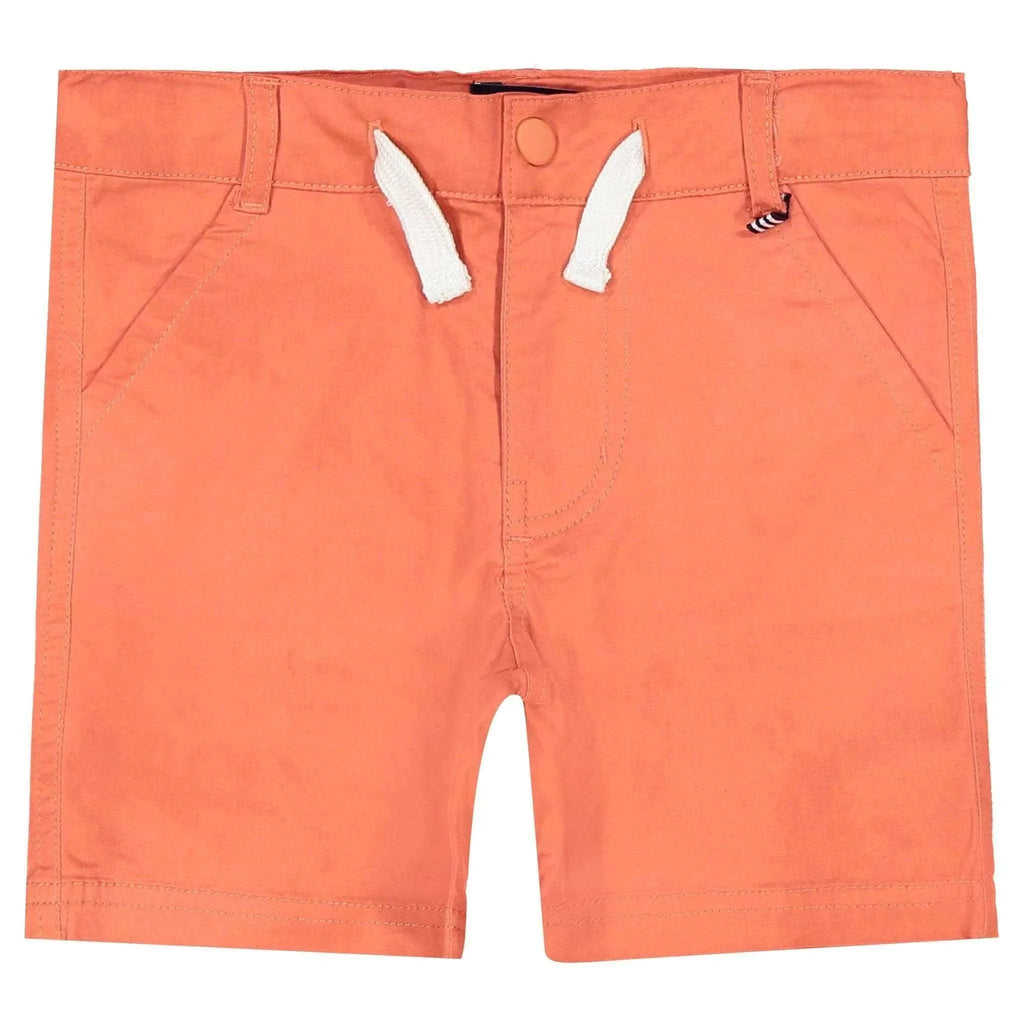 Andy & Evan - BOYS TWILL SHORTS - Coral