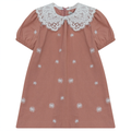 Dress With Lace Collar