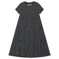 Three Layered Butterfly Print Dress