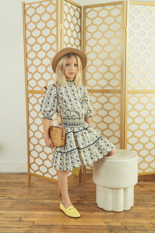 2 Pc Girls Top and Dress