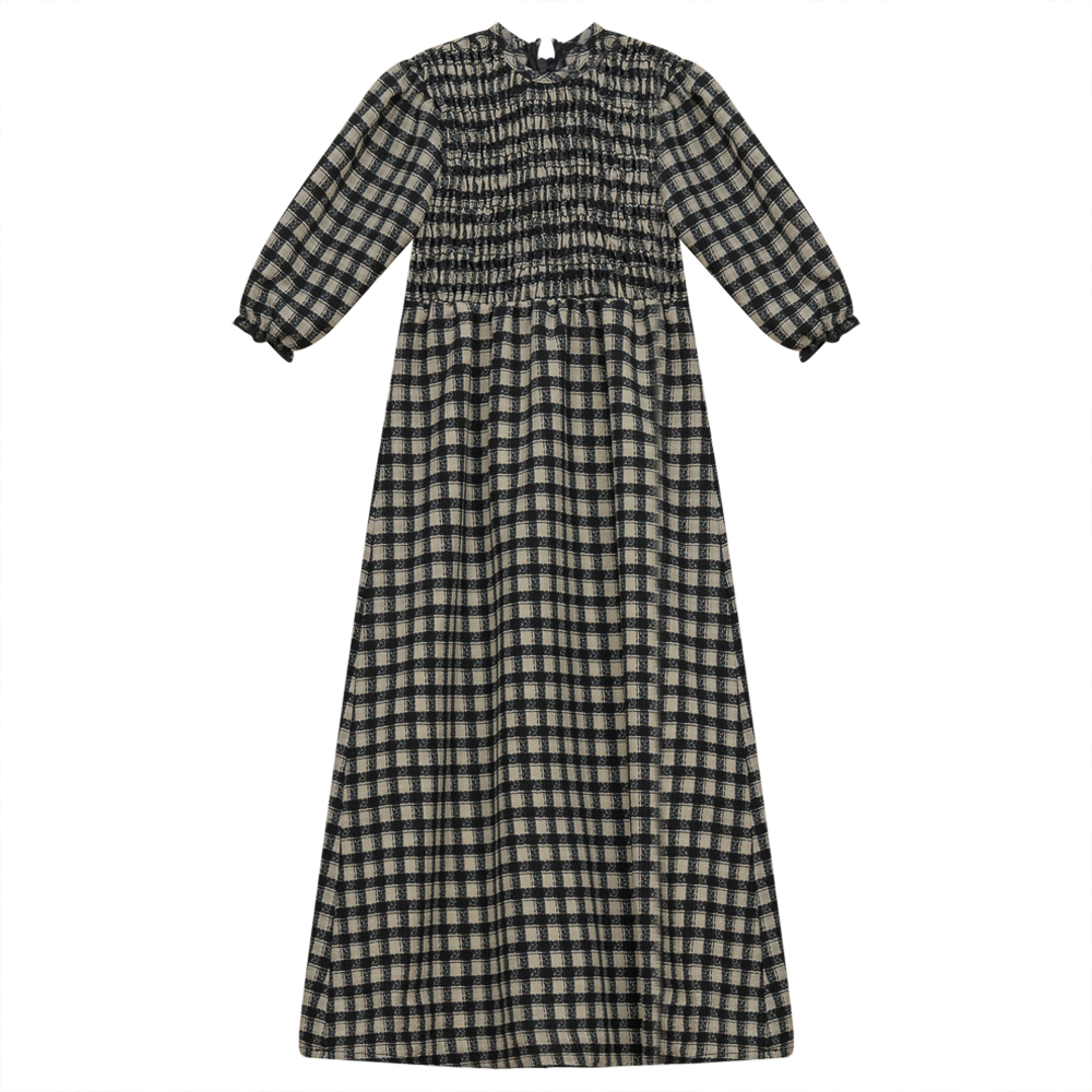 Smocked Long Dress