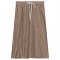 Striped Skirt With Pull through