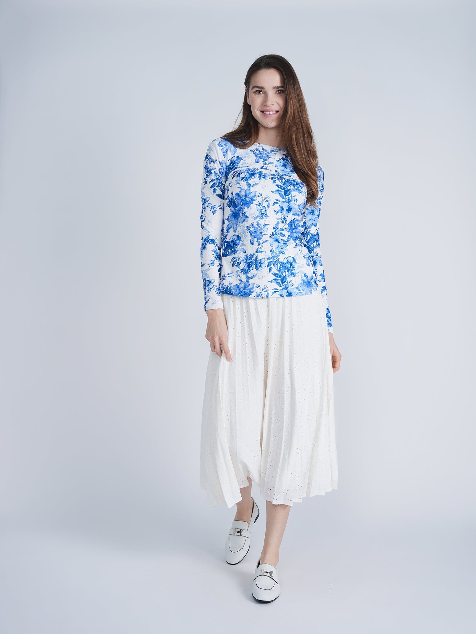 Pleated Skirt
