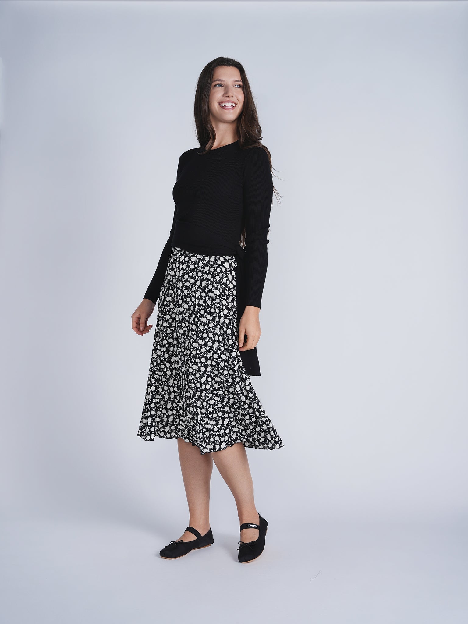 Printed Skirt