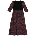 Printed Pleated Dress