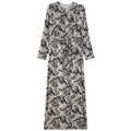 Printed Woven Tie Dress