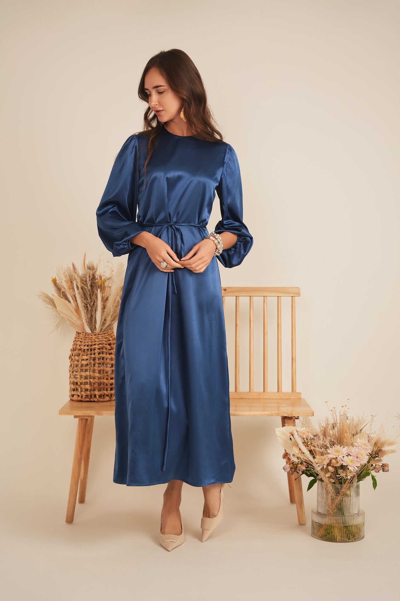 A-Line Tie Dress