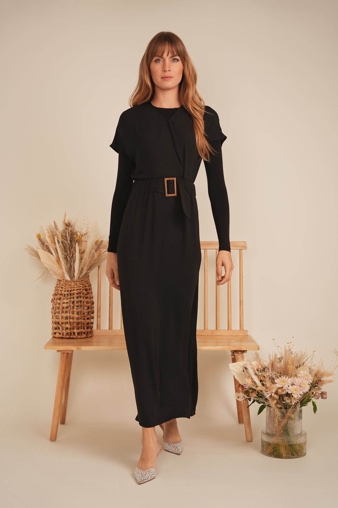 Raglan Midi Dress