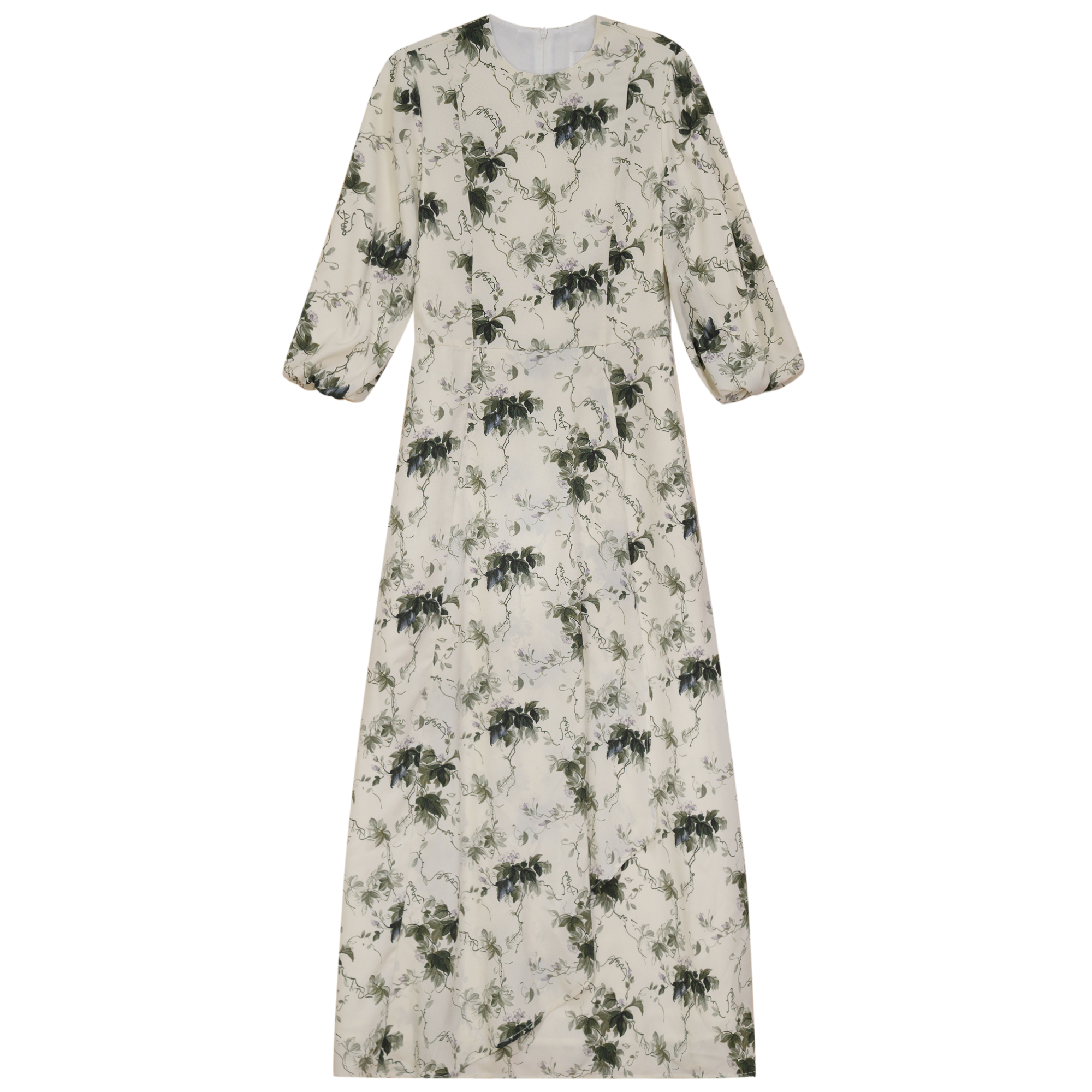 Printed Overlap Dress