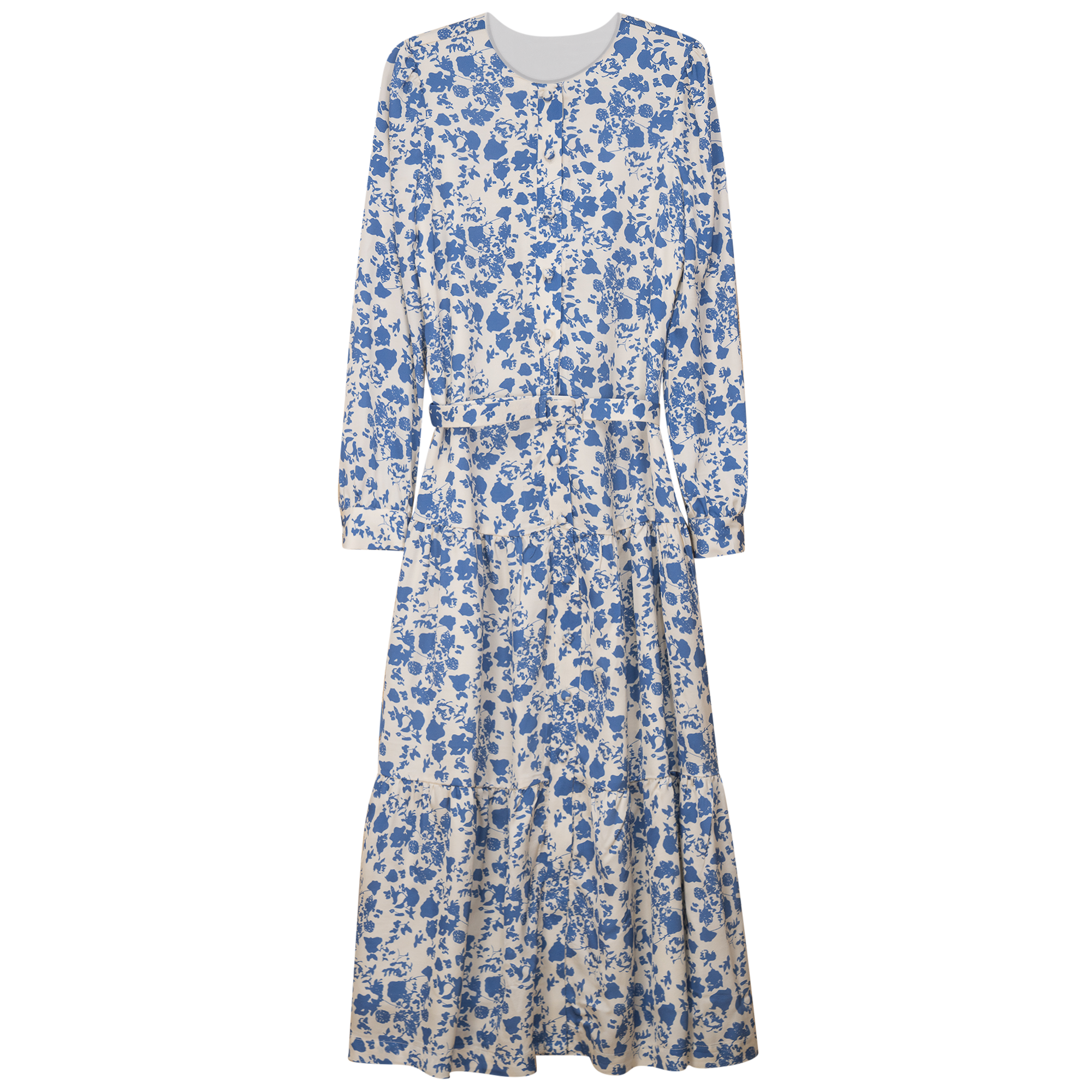 Printed Button Down Dress