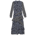 Ruffle Floral Printed Dress