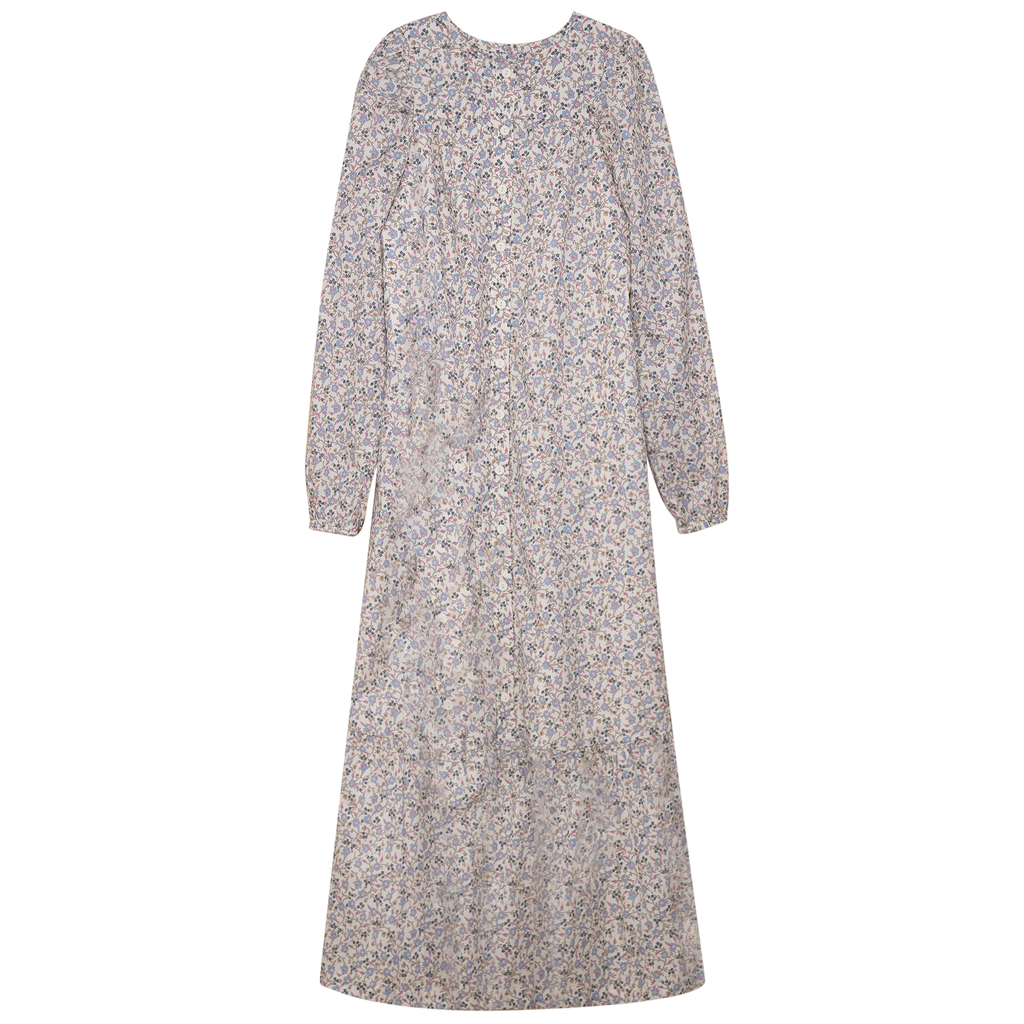 Printed Button Down Dress