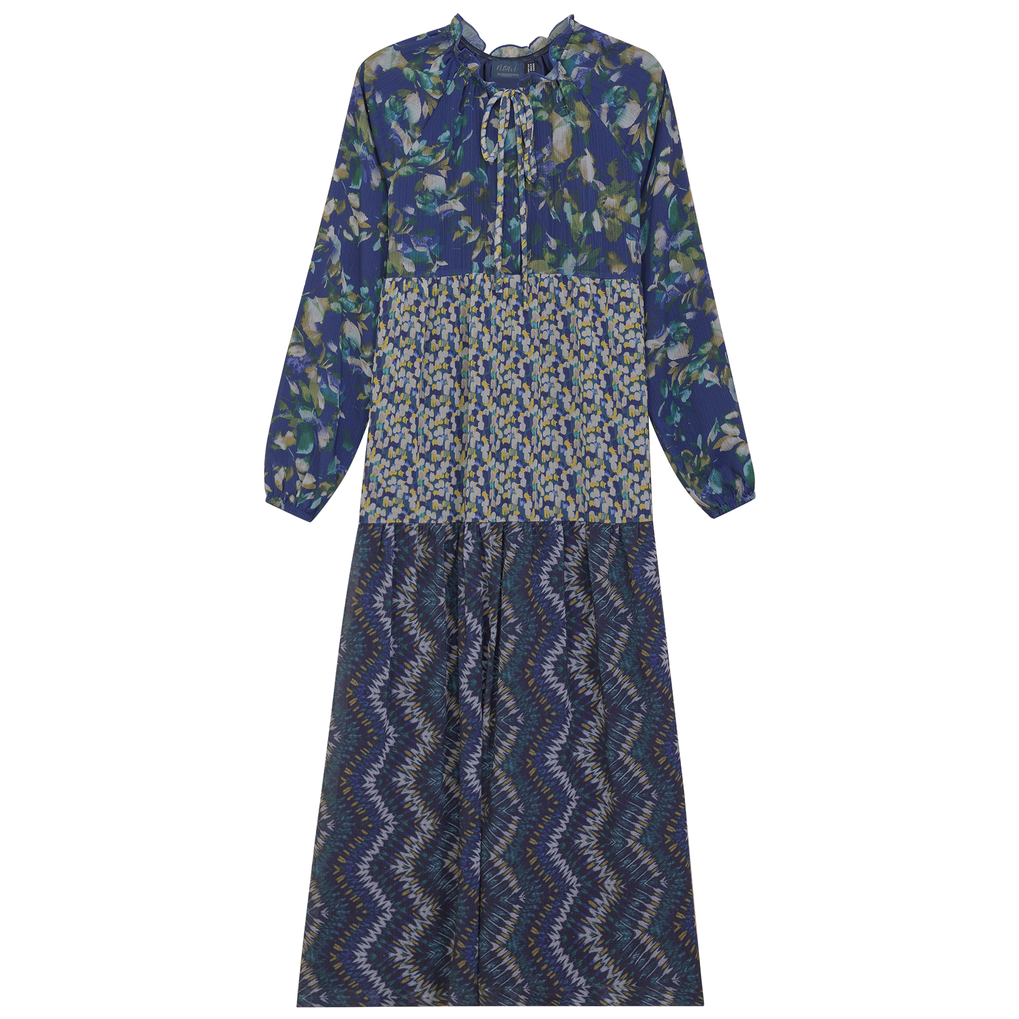 Printed Tiered Dress