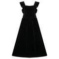 Long Jumper With Ruffles Around Straps
