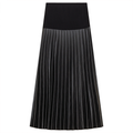 Knit Pleated Skirt