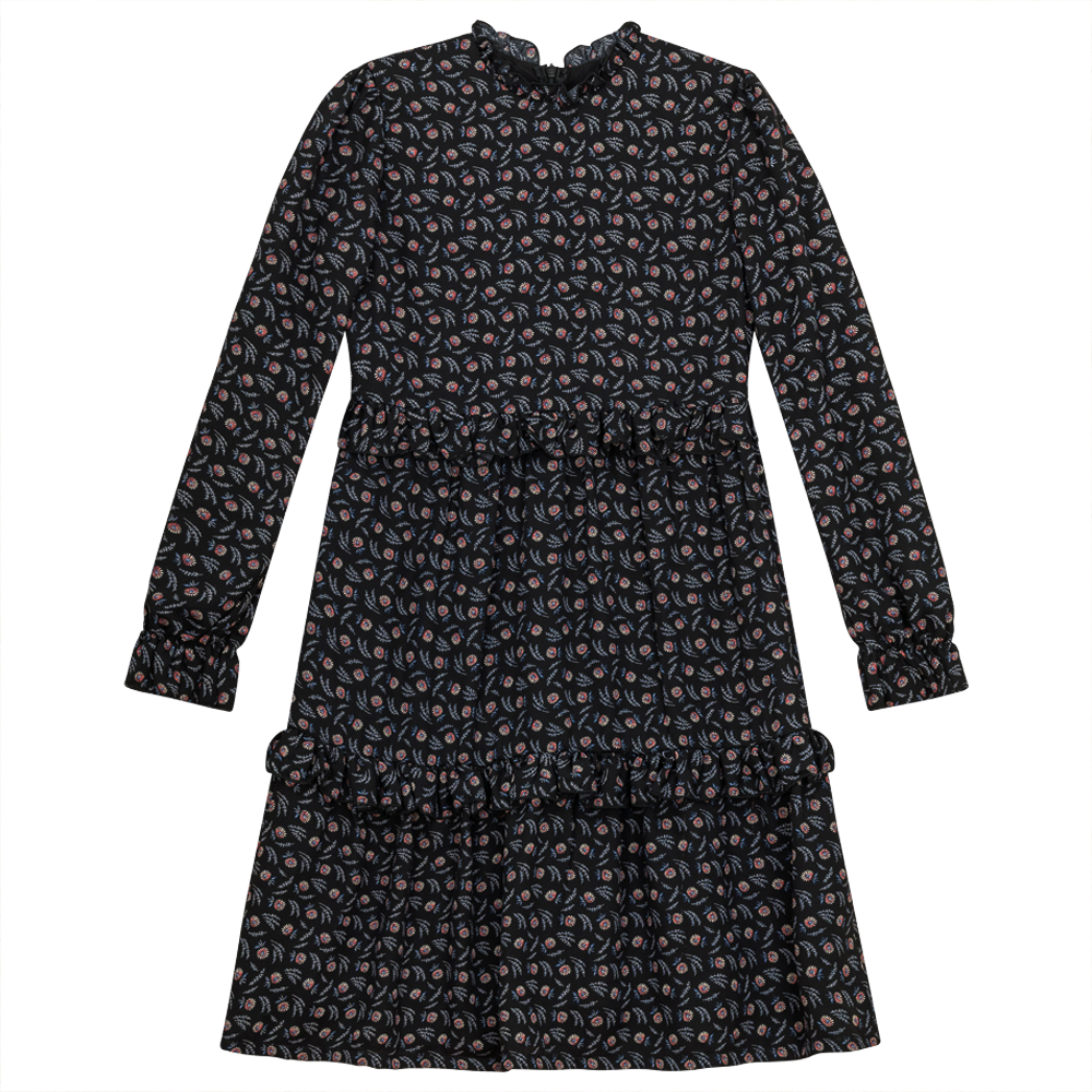 Layered Ruffled Dress