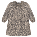 Dress with Smocking Collar