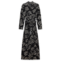 Leaf Print Dress