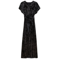 Overlap Maxi Dress