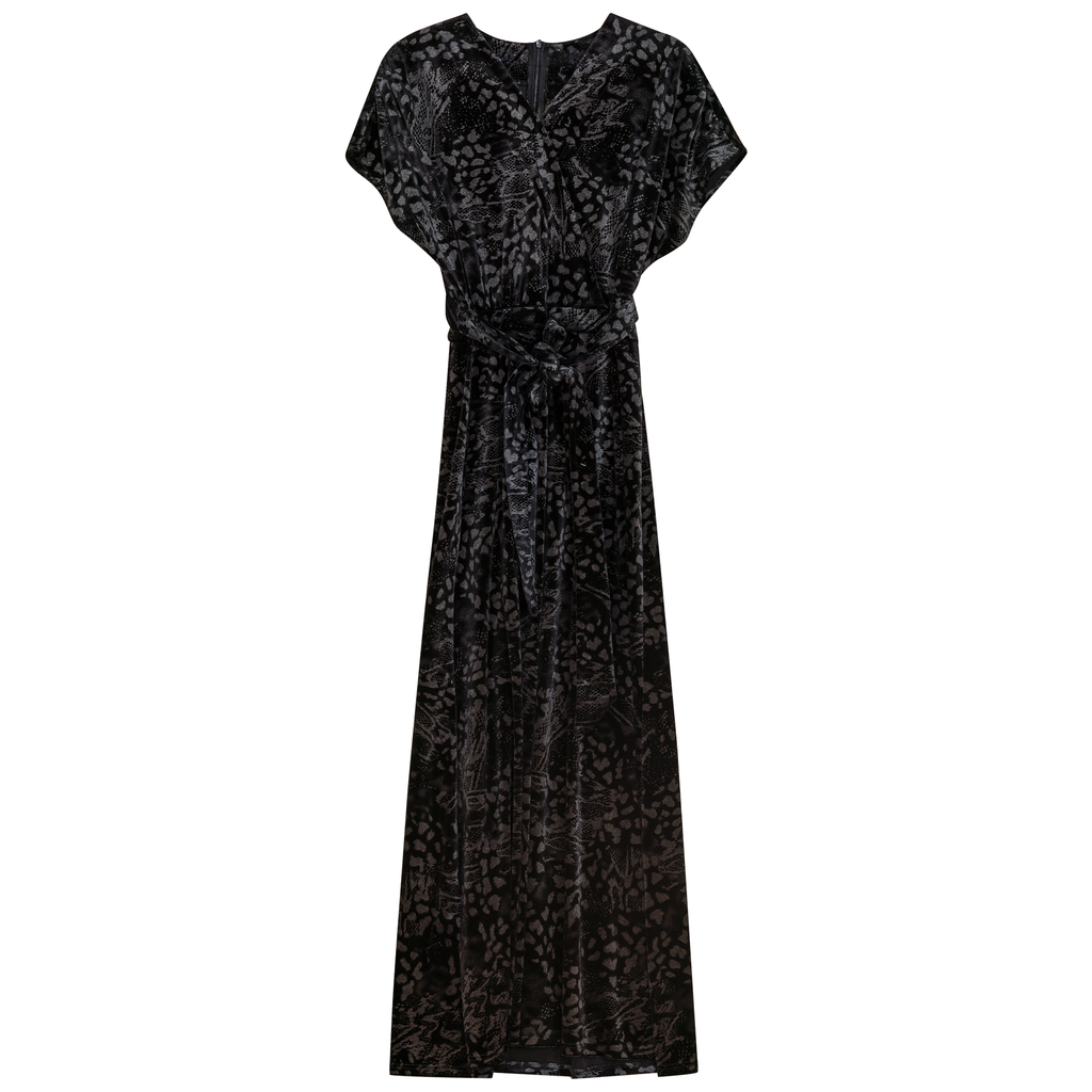 Overlap Maxi Dress